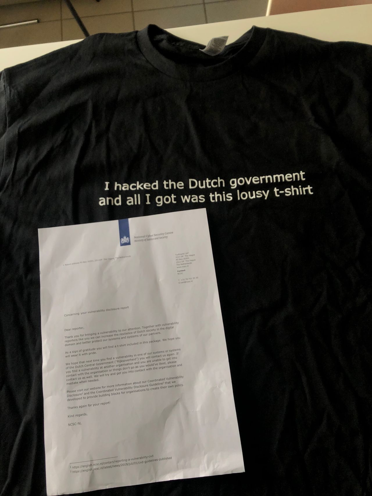 Hacking the Dutch government