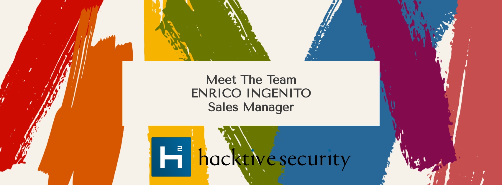 🇮🇹 Conosciamo Enrico Ingenito – Sales Manager